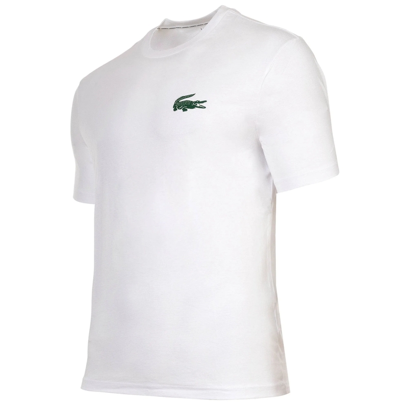 Lacoste Hemd Lacoste LACOSTE Herren T-Shirt - Loungewear, Rundh weiss(Image 2)