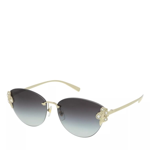 Versace Women Sunglasses Rock Icons 0VE2196B Pale Gold Sonnenbrille