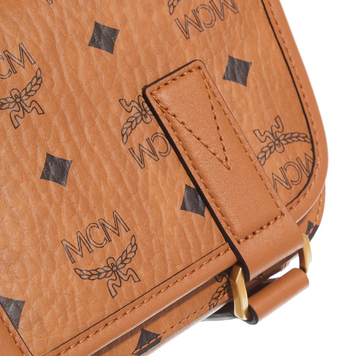 MCM Laptoptassen Aren Messenger in bruin