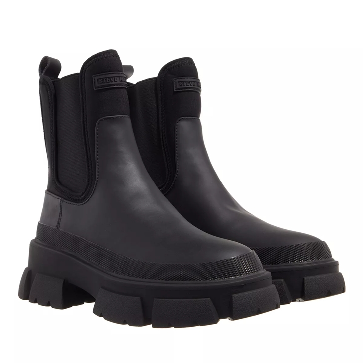 Steve Madden Triumphal Black Black Chelsea Boot