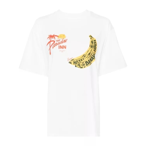 Alemais White Banana House T-Shirt White 