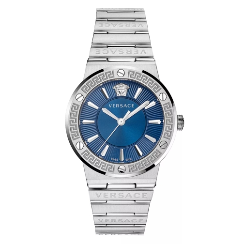Versace Greca Logo Watch Blue Dresswatch