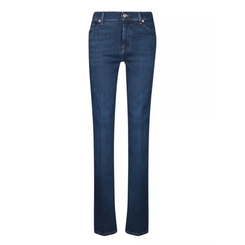 Seven for all Mankind Mid-Rise Jeans Blue 