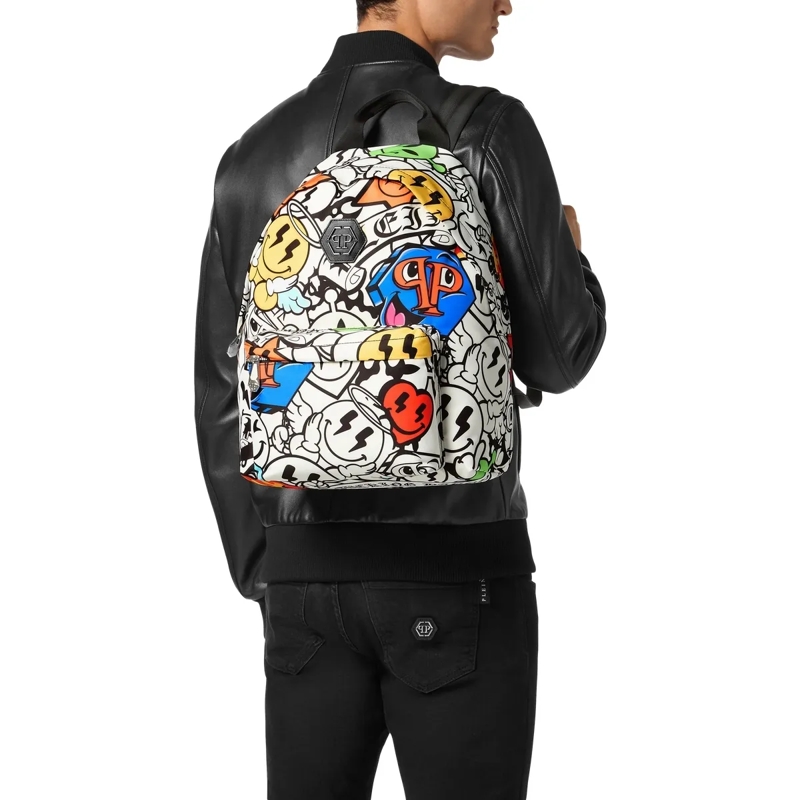 Philipp Plein Rucksack Rucksack Smile bunt(Image 3)