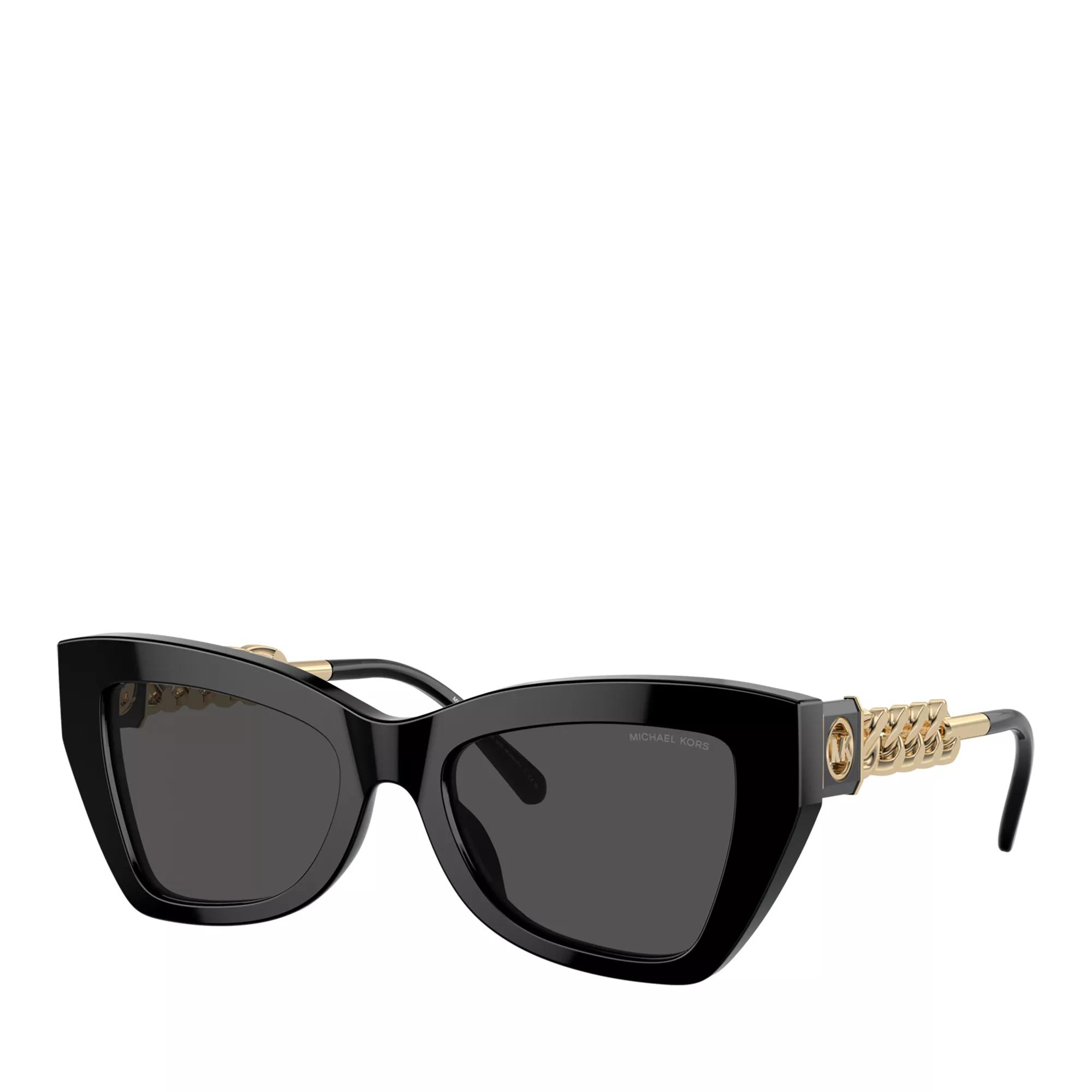 Michael kors sunglasses black and gold best sale