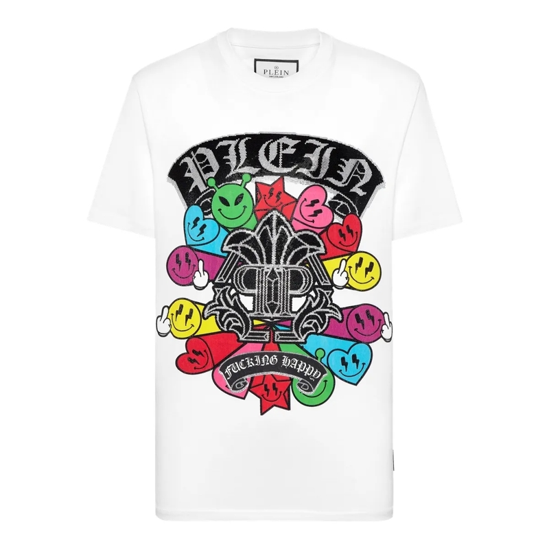 Philipp Plein T-Shirt T-Shirt weiss