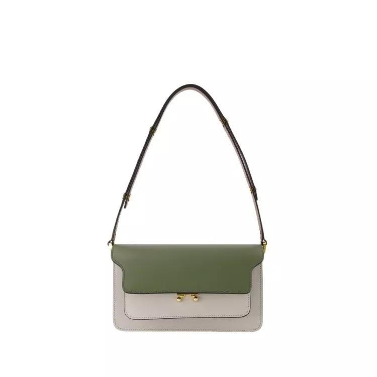 Marni Shopper - Trunk Ew Crossbody - Multi - Leather - Gr. unisize - in Grau - für Damen