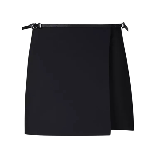 Givenchy Viscose Mini Skirt Black 