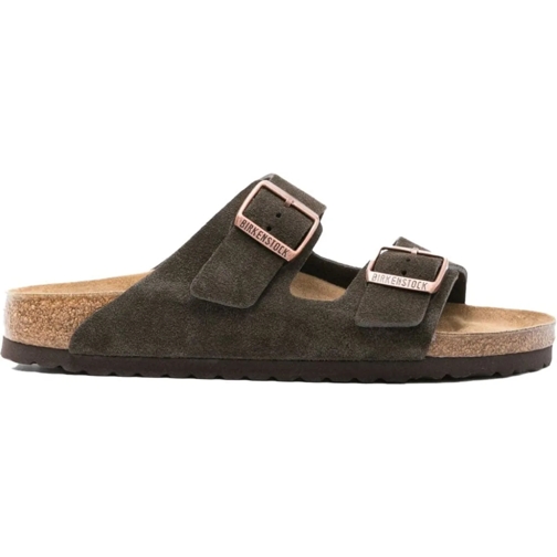 Birkenstock Pantoufle Sandals Brown schwarz