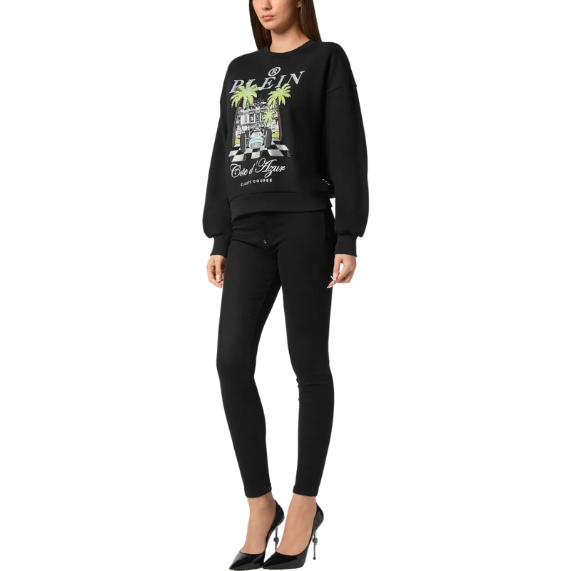 Philipp Plein Top Sweatshirt schwarz(Image 4)