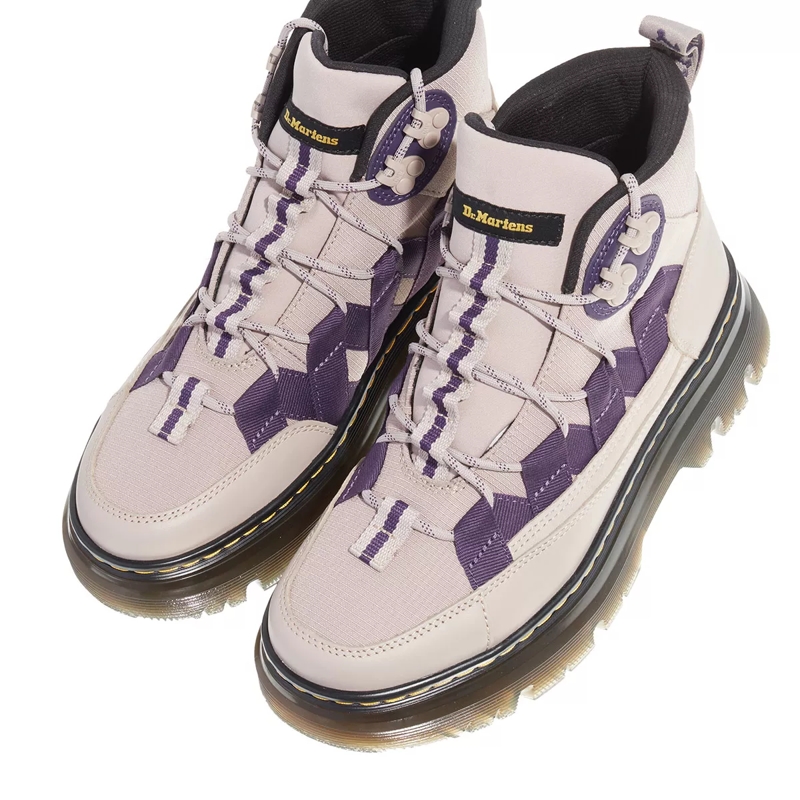 Dr. Martens Schnürstiefel Boury Vintage Taupe(Image 4)