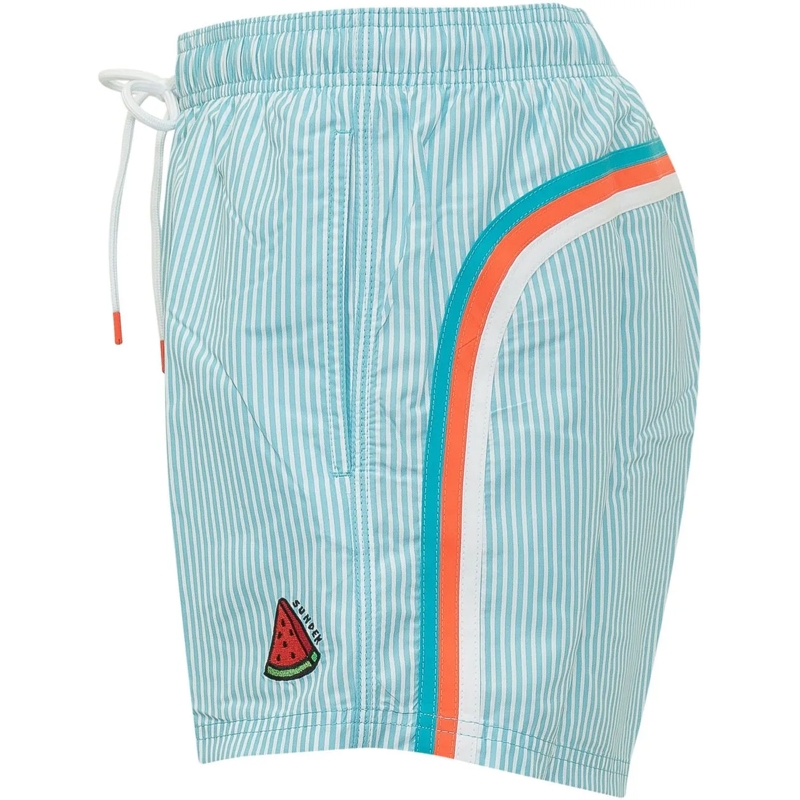 SUNDEK  Boardshort a Righe con Coulisse blau(Image 3)