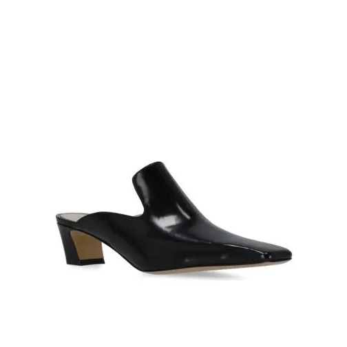 Khaite Black Marfa Mules Black Muil