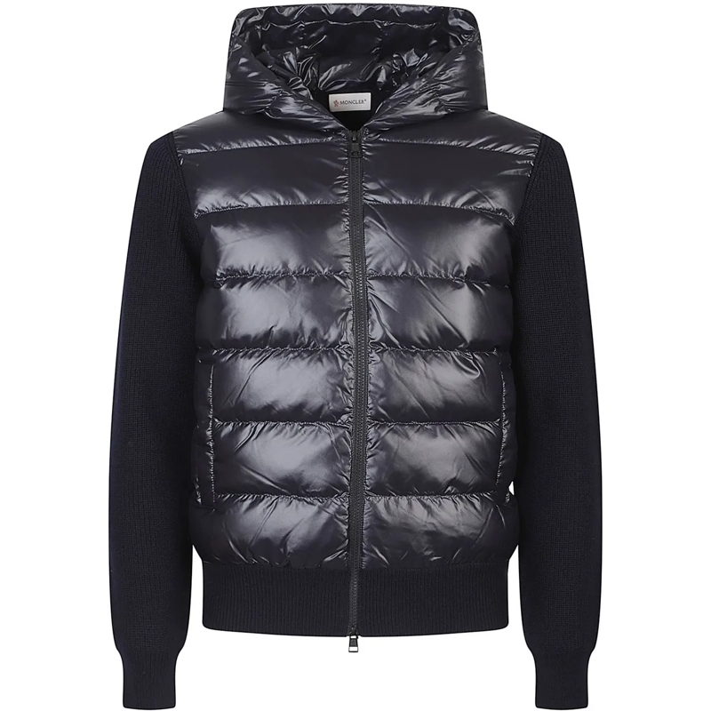 Moncler  Tricot Cardigan Blue blau