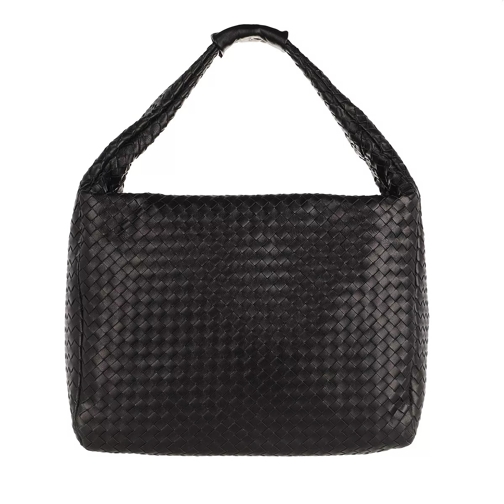 Abro Large Shoulder Bag Claudia Black/Nickel Hobo Bag