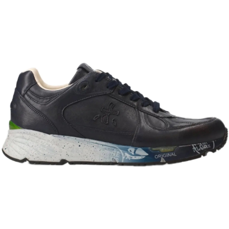 Premiata Low-Top-Sneaker Sneakers Blue blau