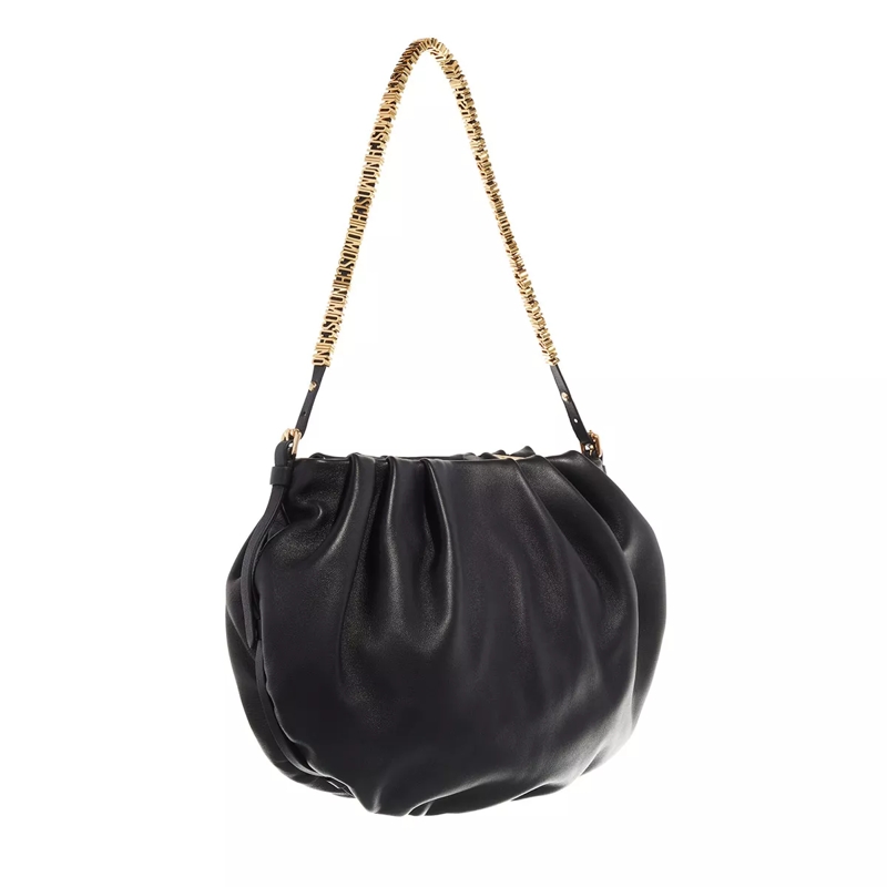 Moschino Pochette Mini Lettering Shoulder Bag Fantasy Print Black(Image 3)