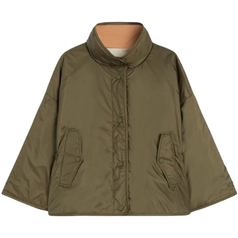 Max Mara Manteaux de tanche Max Mara Weekend Ronco Jackets Khaki 2525486011600 grün