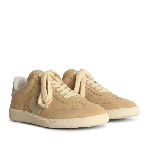 Etoile Isabel Marant Low-Top Sneaker Bryce' Beige Suede Sneakers Brown