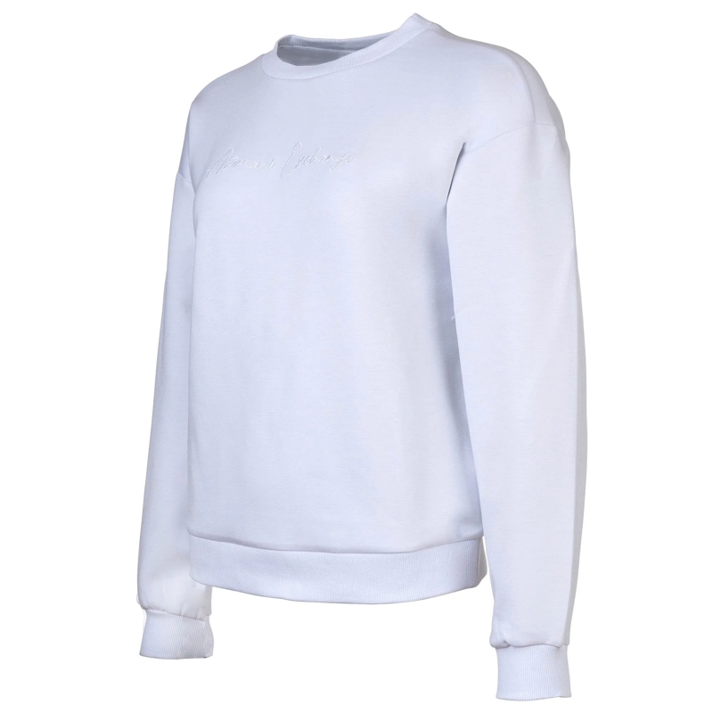 Armani Exchange  Armani Exchange A|X ARMANI EXCHANGE Damen Sweatshi weiss(Image 3)