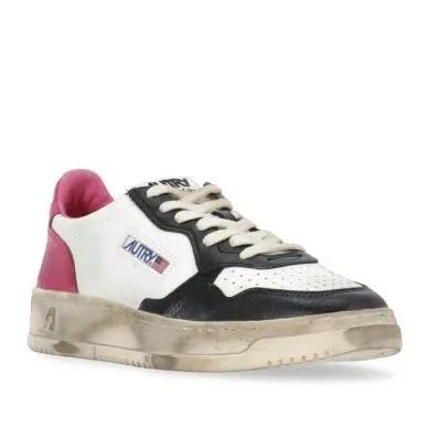 Autry International Low-Top Sneaker - White Autry Smooth Leather - Gr. 39 (EU) - in Bunt - für Damen