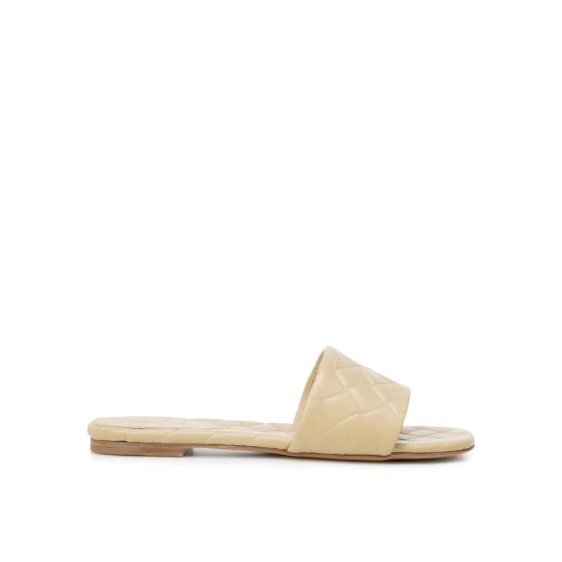 Bottega Veneta Sandalen Amy Leather Sandals Neutrals