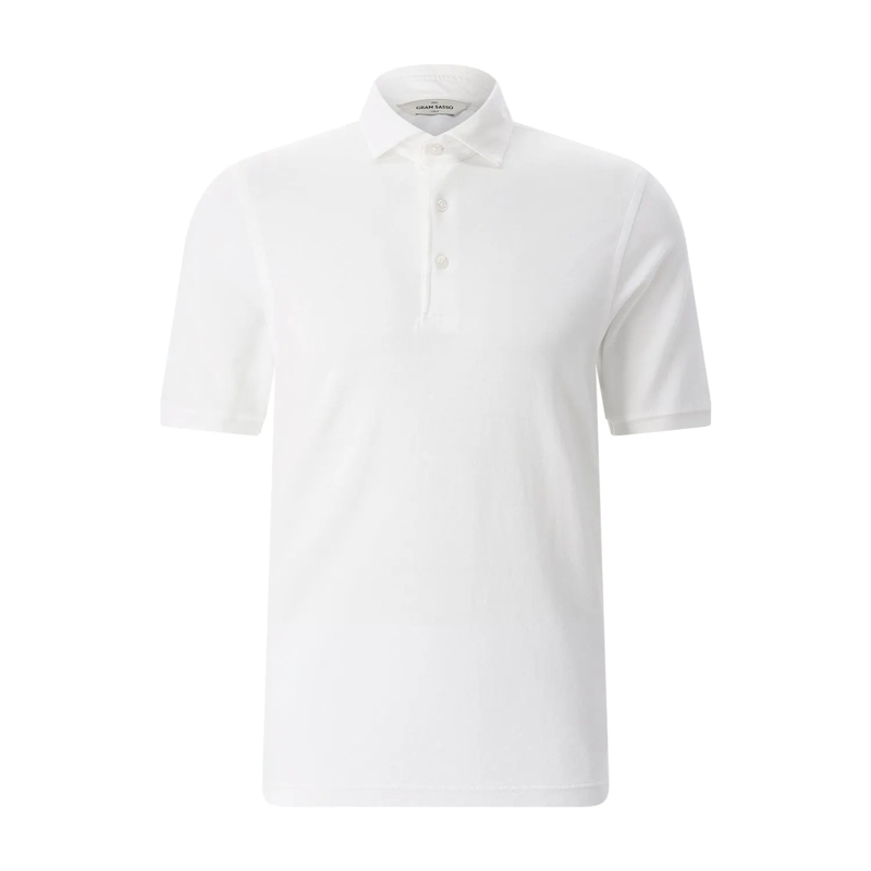 Gran Sasso Polo Poloshirt aus Baumwolle grün