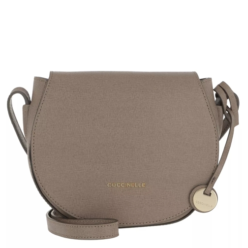 Coccinelle Clementine Crossbody Bag Taupe Crossbody Bag