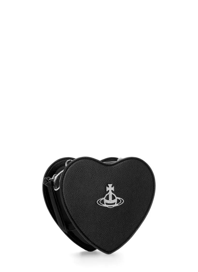 Vivienne Westwood Zwarte Synthetisch Leren Schoudertas Black Dames