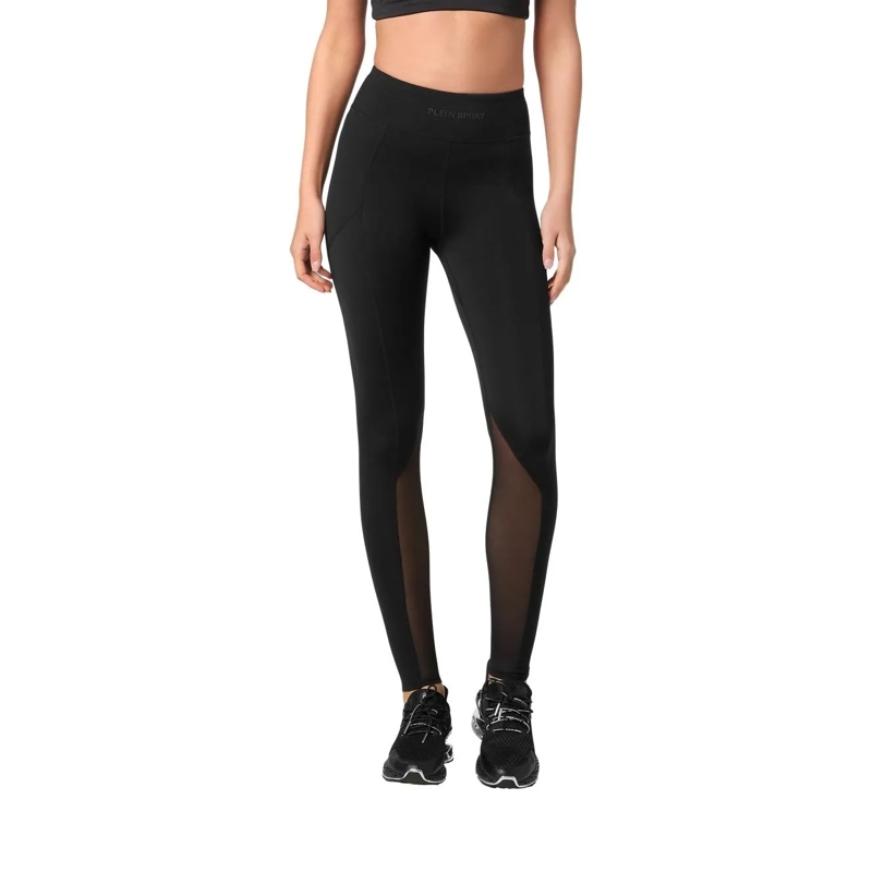 Plein Sport Leggings 2-In-1 Laufhose schwarz(Image 4)