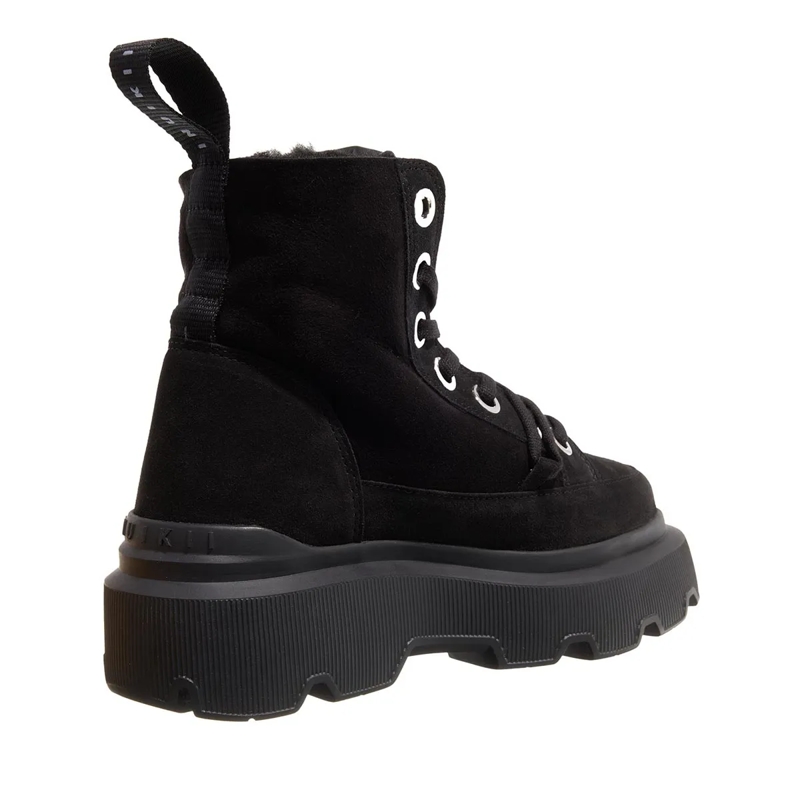 INUIKII Bottes à lacets Matilda Shearling Black(Image 3)