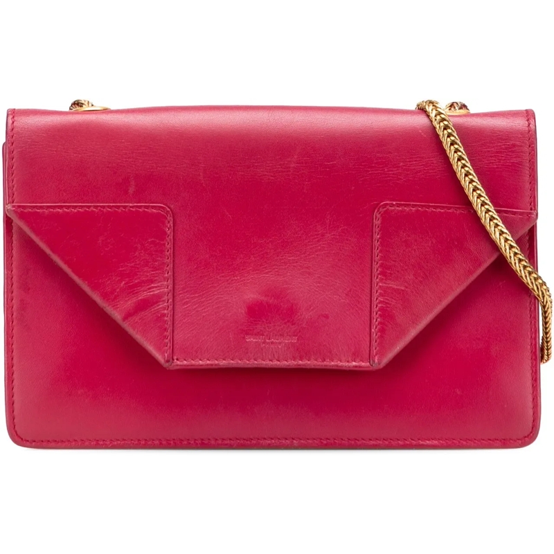 Saint Laurent Schultertasche Small Leather Betty Crossbody rot