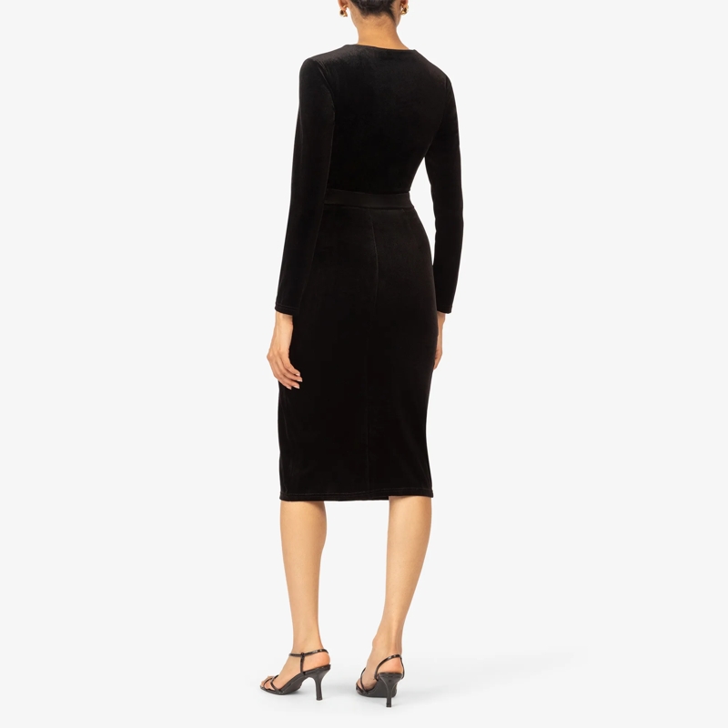 Kraimod Midikleid Cocktailkleid schwarz(Image 13)