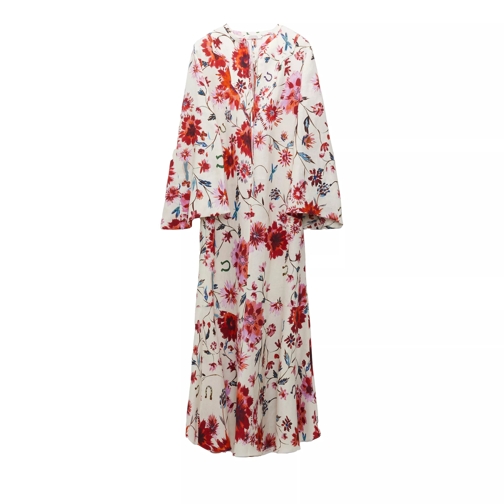 Dorothee Schumacher Floral Ease II Dress 014 red on white flowers 