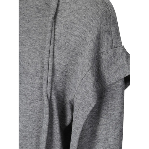 Ottolinger Pullover Sweater With Collar And Lace Grey (Image 3)