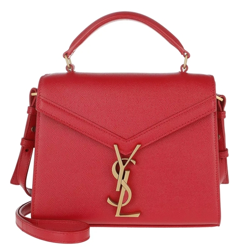 Saint Laurent Cassandra Mini Bag Rouge Eros Crossbody Bag