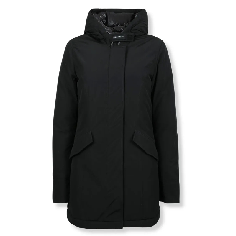 Woolrich  Arctic Parka In Ramar Cloth Black
