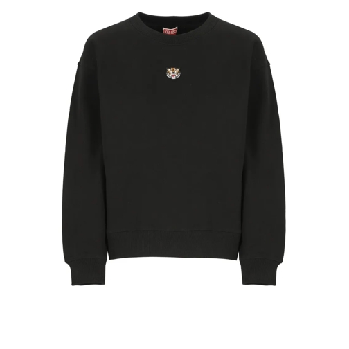 Kenzo Hemden Lucky Tiger Sweatshirt Black