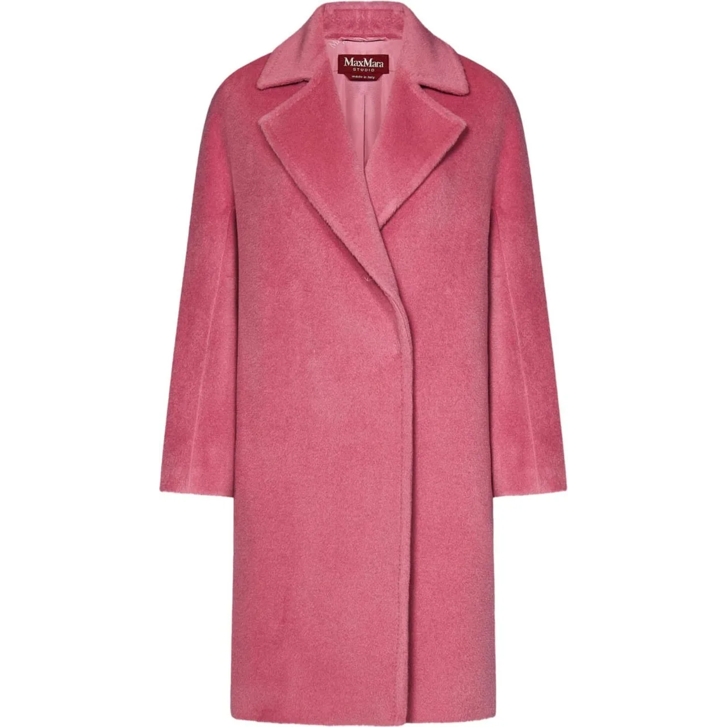 Max Mara Max Mara Studio Coats Pink rose Vestes en duvet