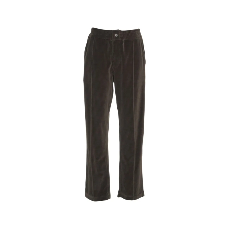 OAS Pantalon de costume Formentera' Velvet Trousers Black