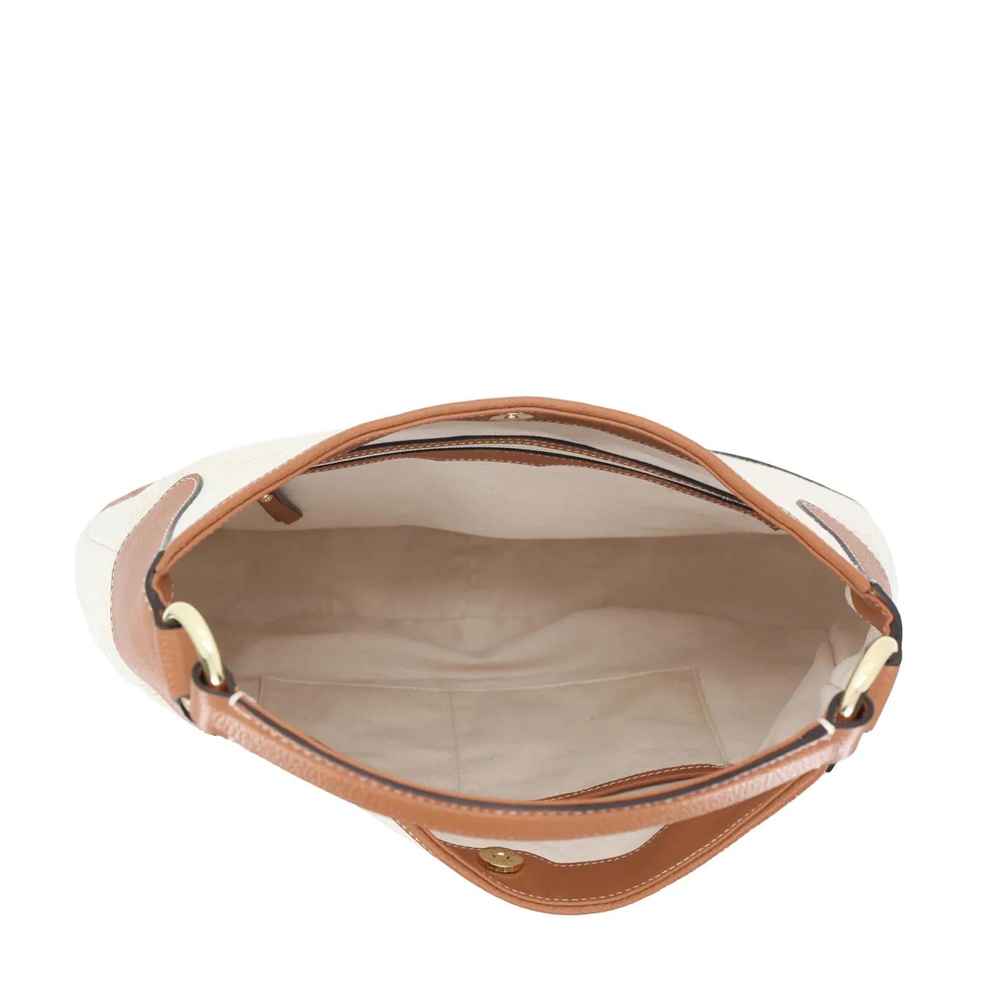 Thumbnail - Abro Hobo Bags - Beutel OPEN AIR - Gr. unisize - in Cognacbraun - für Damen