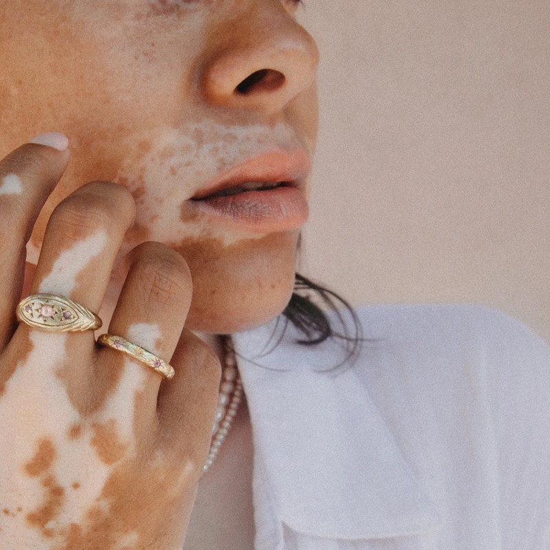 Haze & Glory Ring Ring Smaragd - Reach for the Stars 375 Gelbgold gold(Image 7)