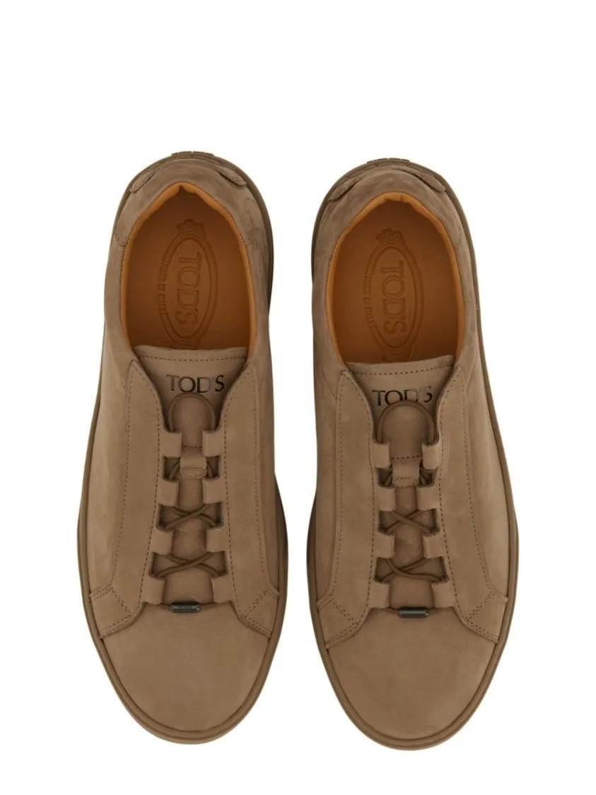 Thumbnail - Tod's Loafer - Calfskin Leather Sneakers - Gr. 7 - in Braun - für Damen