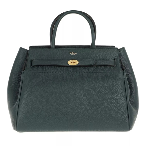Mulberry Bayswater Tote Bag Leather Mulberry Green Tote