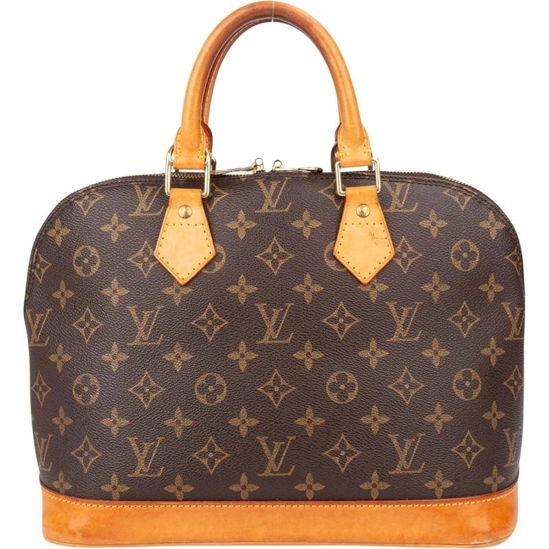 Louis Vuitton Tote Louis Vuitton Canvas Monogram Alma PM Handbag braun