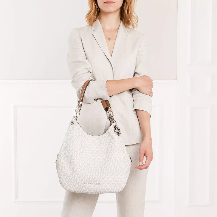 Michael kors grey leather bag discount