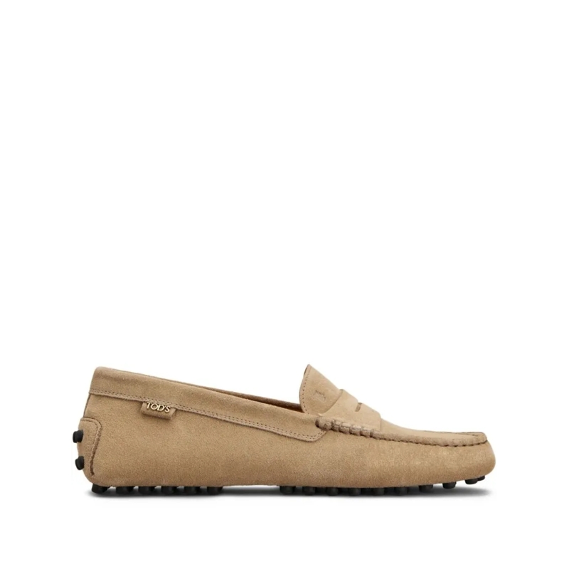 Tod's Low-Top-Sneaker Classic Suede Calfskin Loafers Brown