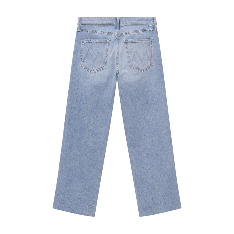 Mother Jeans Jeans The Mid Rise Rambler Zip Ankle Fray blau(Image 2)