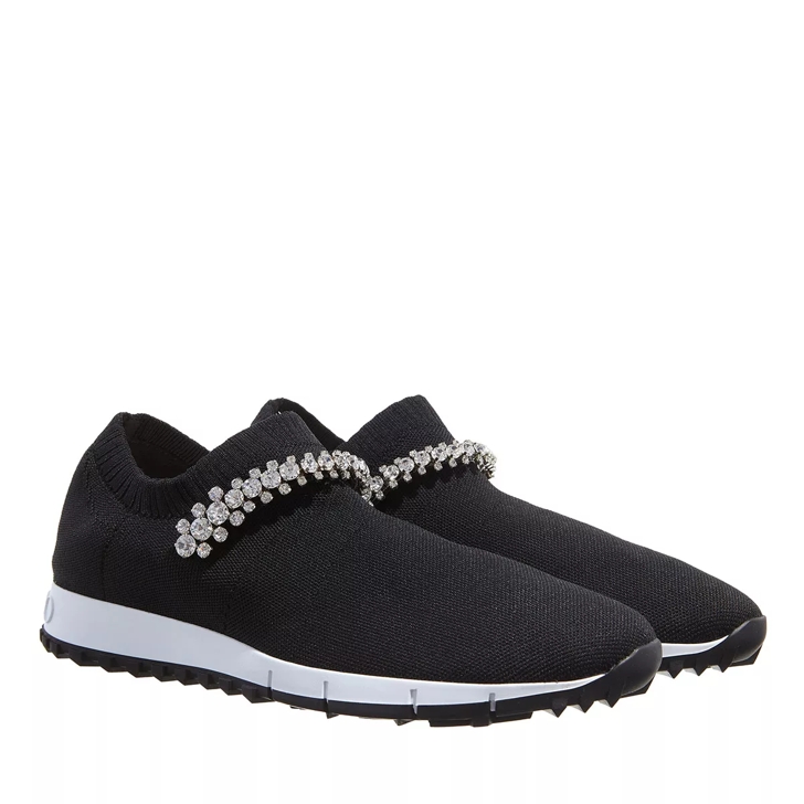 All black store jimmy choo trainers