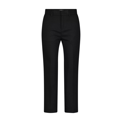 Dondup Hose Meli aus Viskose-Mix 47701963309402 Schwarz 